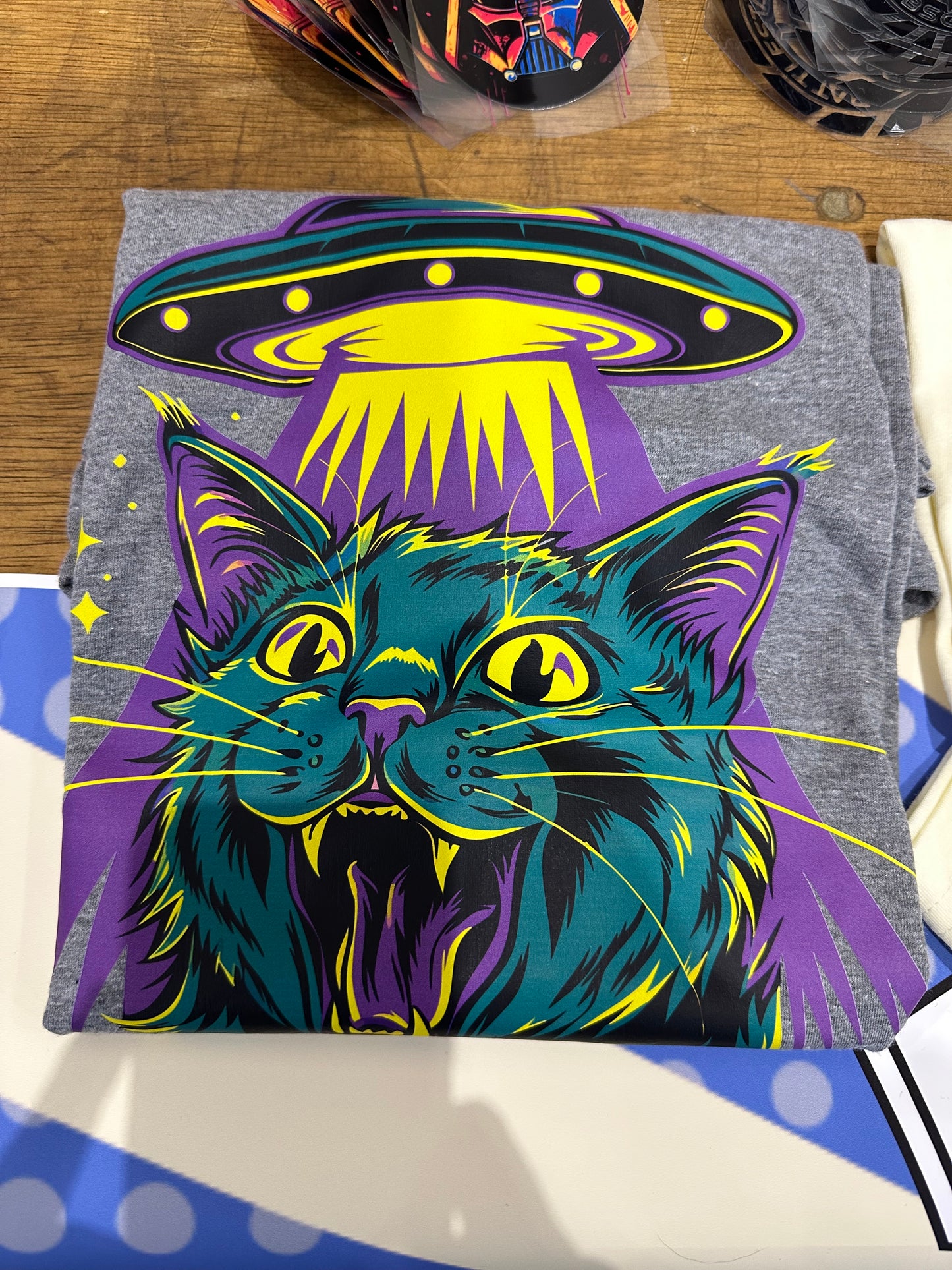 Spaceship Cat T-Shirt