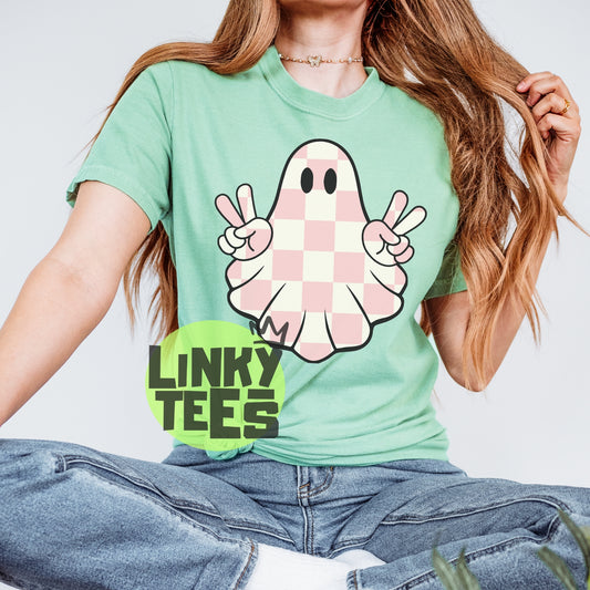 Pick Checkered Ghost FALL WOMENS | Comfort Colors