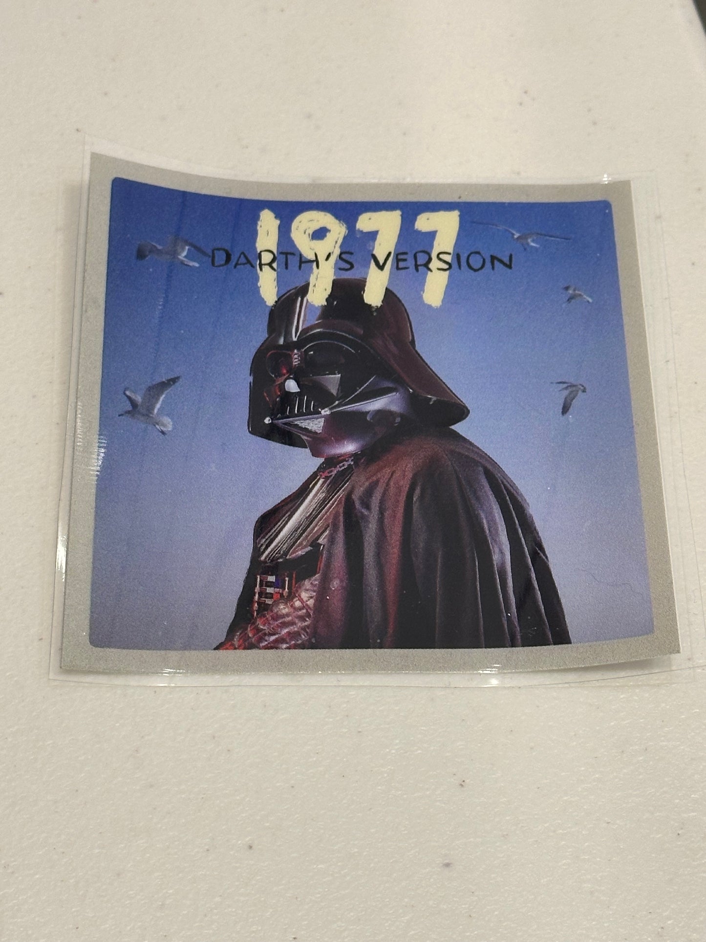 Darth’s Version - UV Sticker (Taylor)